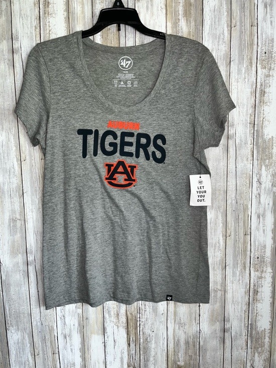 47 Tops - Auburn Tigers T Shirt Womens Medium NWT 47 Brand Gray College Football